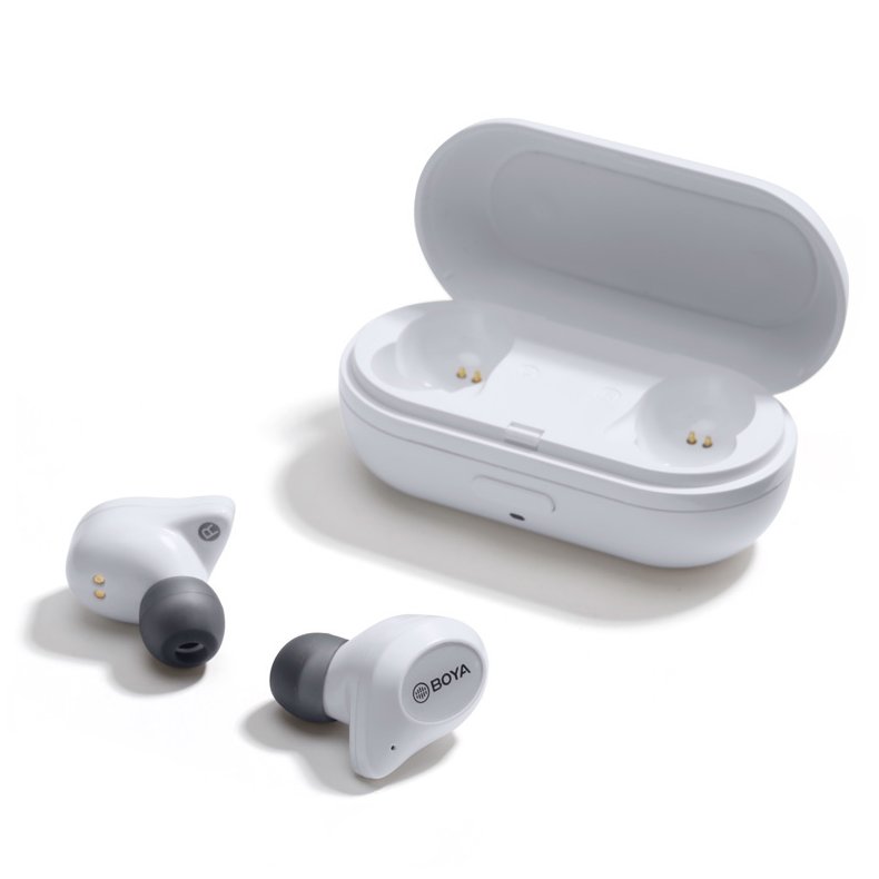 Boya Bluetooth earbuds, White