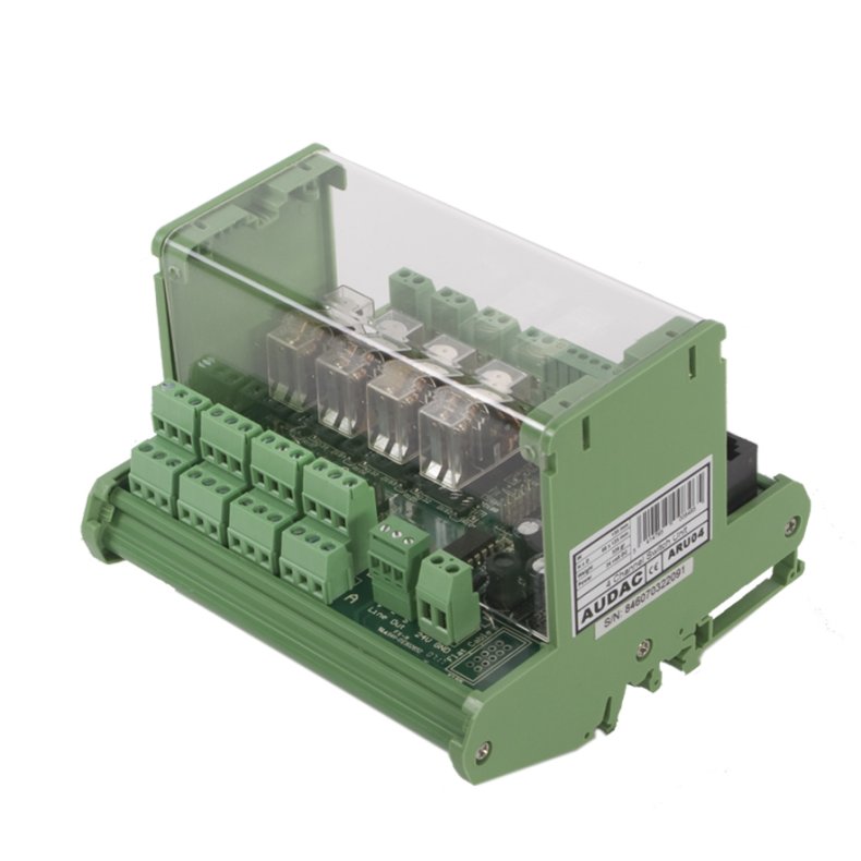 Audac Digital relay ARU104 mk2 unit til 4 zones