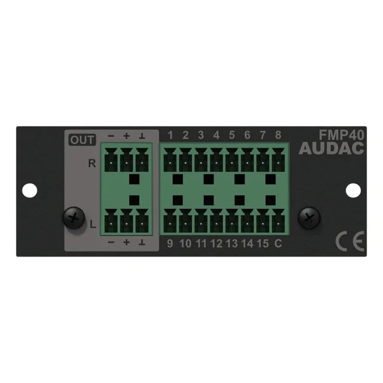 Audac Voicefile player modul til XMP44 og MFA-serie