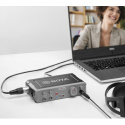 Boya lydkort AM1 USB audio interface 2 in / 2 out