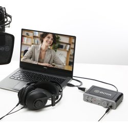 Boya lydkort AM1 USB audio interface 2 in / 2 out
