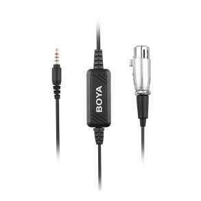  Boya iOS adapter cable XLR to TRRS