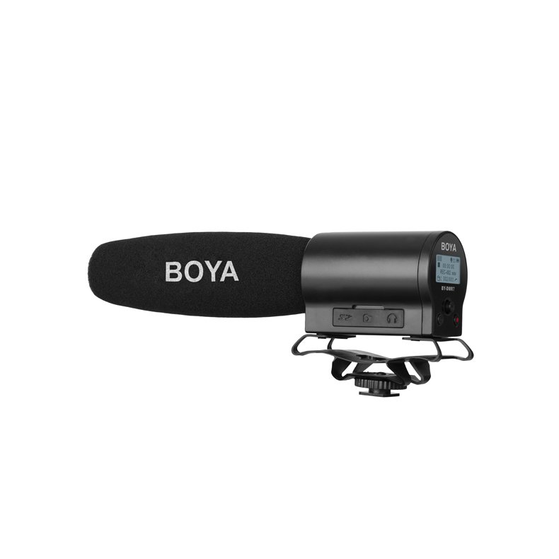 Boya DMR7 Video Microphone with recorder for SD card