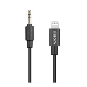 Boya 3.5mm TRS (Male) to Lightning (Male) Audio Adapter