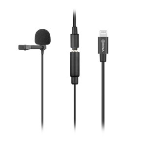 Boya M2 Clip-on Lavalier Microphone for iOS devices