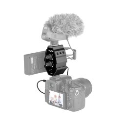 Boya MP4 audio adapter