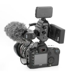 Boya MP4 audio adapter