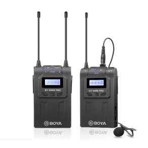 Boya WM8PRO-K1 Trdlst kamera st med dobbelt modtager og 1 sender
