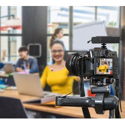 Boya WM8PRO-K1 Trdlst kamera st med dobbelt modtager og 1 sender