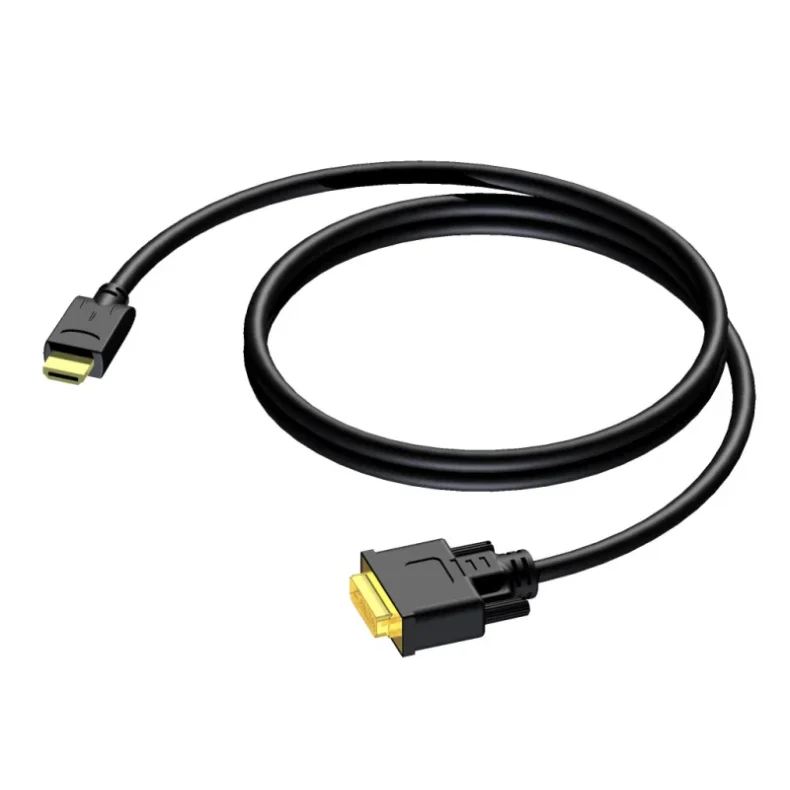 ProCab DVI D male > HDMI A male Dual link 1,5 meters