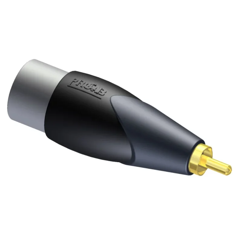 ProCab adapter XLR male > RCA male