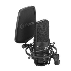 Boya M800 Studio mikrofon m/ophng og popfilter
