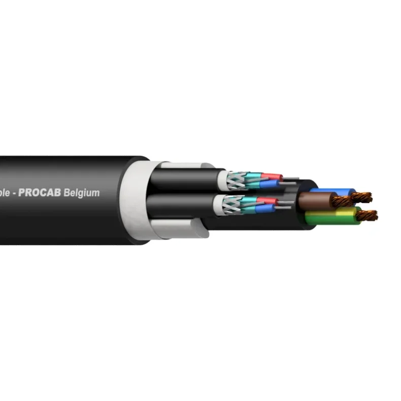 ProCab 2 x Signal &amp; power cable 3G2,5, =18,0 mm, 100 meters