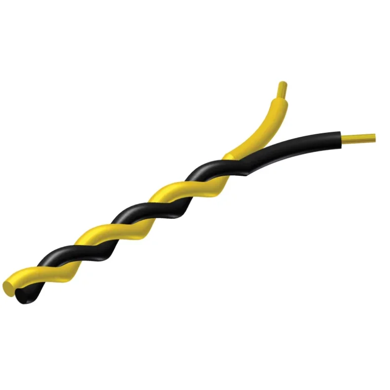 ProCab Twisted Cable 2 x 0.25 mm Black - yellow 100 meters