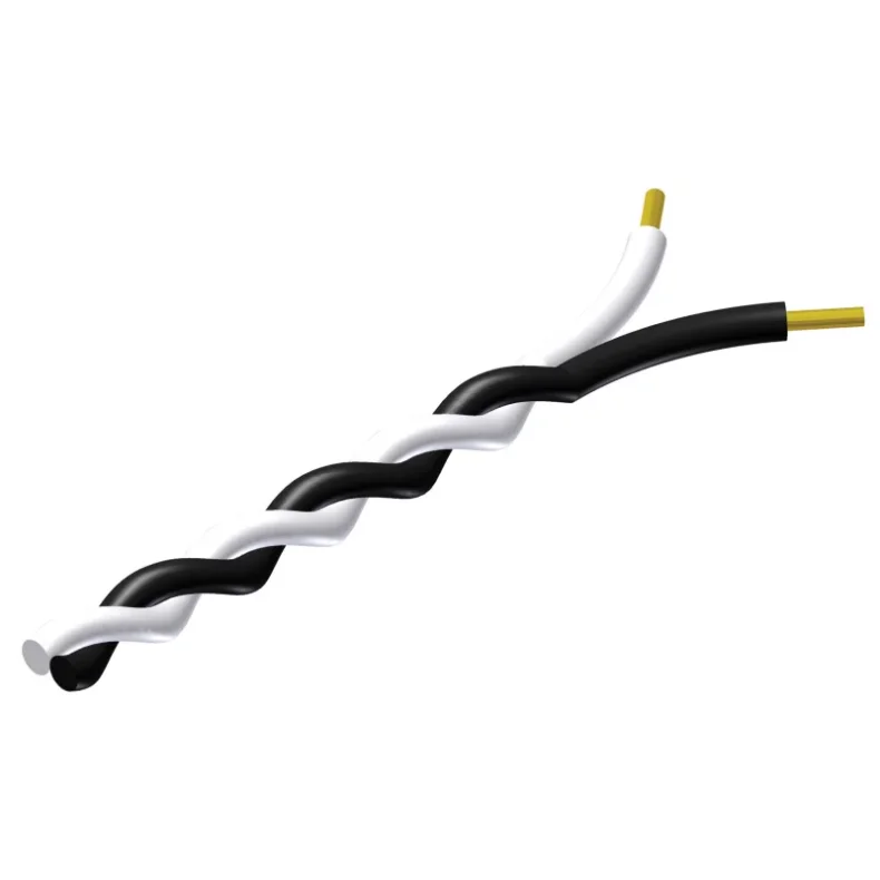 ProCab Twisted Cable 2 x 0.25 mm Black - white 100 meters