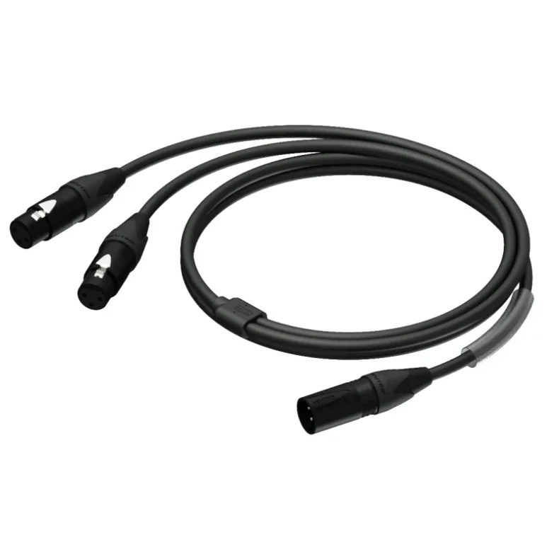 ProCab cable Neutrik XLR male > 2 x XLR female 1,5 meters