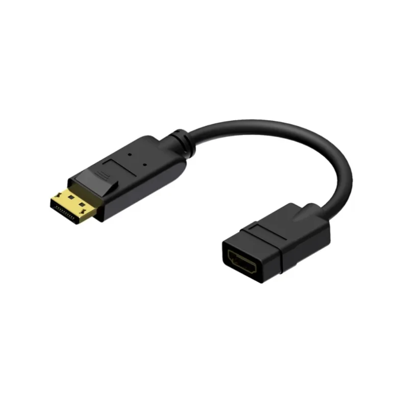 ProCab Adapter Displayport han til HDMI hun 0,2 m