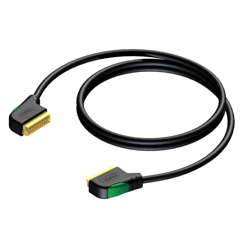 ProCab Scart Male > Scart Male 5 meters