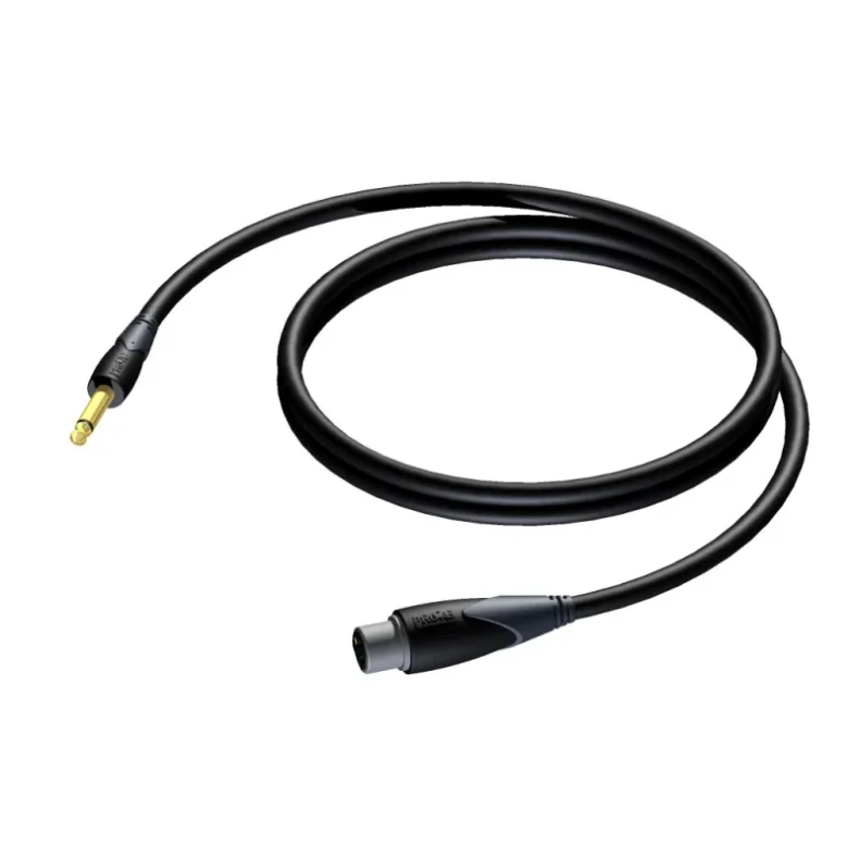 ProCab hjttaler kabel jack > XLR hun 2 x 1,0 mm - 10