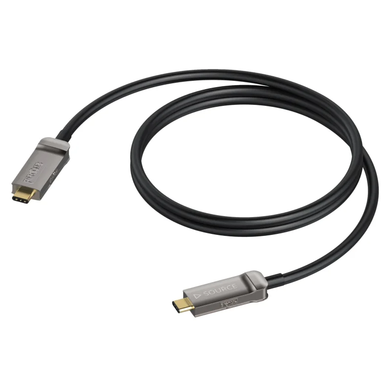 ProCab USB C Active Optical Cable 4K@60 Hz DisplayPort 15m