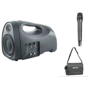 Senrun EP-300 Portable Battery PA w/ Wireless Microphone and bag