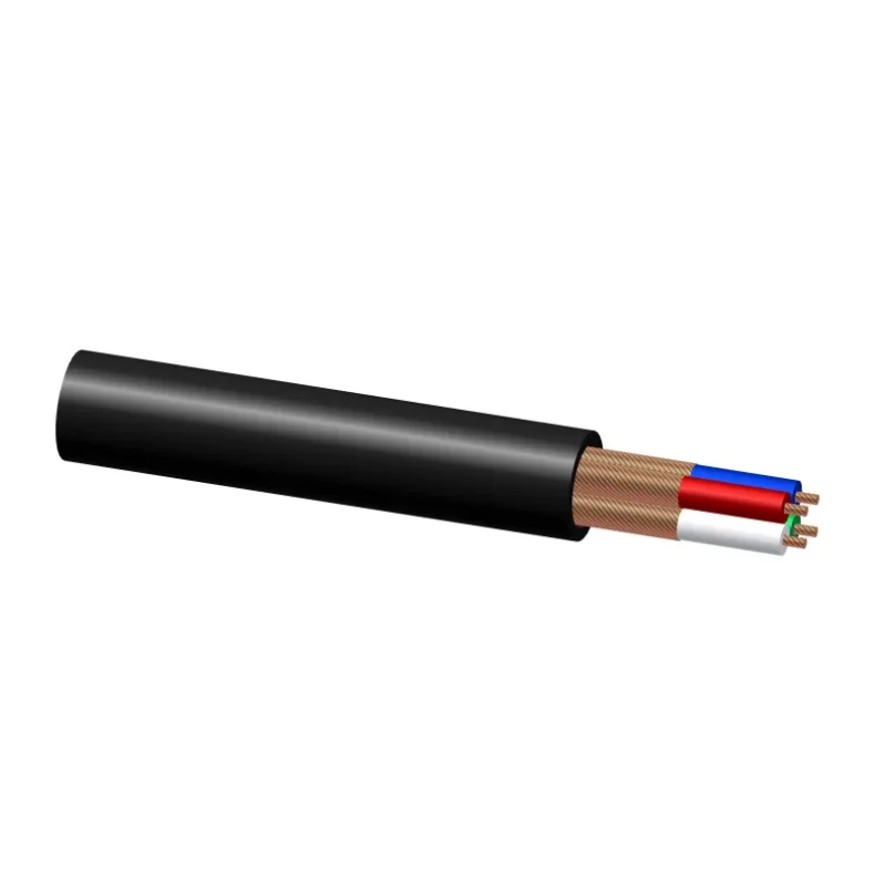 ProCab Signal cable round 4 conductors with separate shielding cut-off