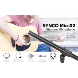 Synco D2 Broadcast shotgun mikrofon