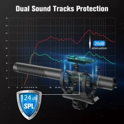 Synco D30 Video shotgun mikrofon til kamera