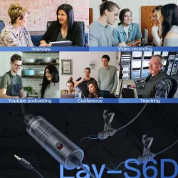 Synco lavalier mikrofon m/2 lavalier mikrofoner