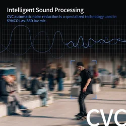 Synco lavalier mikrofon m/2 lavalier mikrofoner