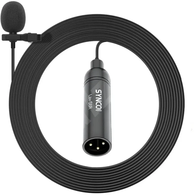 Synco lavalier microphone PRO w/XLR output, spherical characteristic