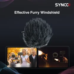 Synco mikro videomikrofon shotgun til kamera DSLR