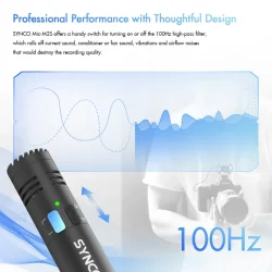Synco ultra compakt shotgun mikrofon til kamera