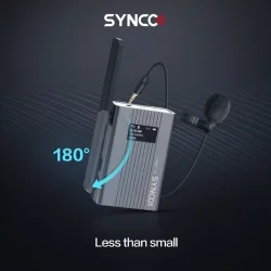 Synco trdlst mikrofonst 2 TX / 1 RX UHF 525 MHz-539.7 MHz