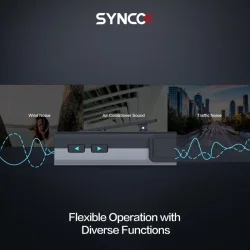 Synco trdlst mikrofonst 2 TX / 1 RX UHF 525 MHz-539.7 MHz