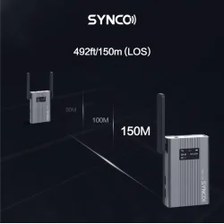 Synco trdlst mikrofonst 1 TX / 1 RX UHF 525 MHz-539.7 MHz