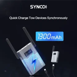 Synco trdlst mikrofonst 1 TX / 1 RX UHF 525 MHz-539.7 MHz