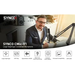 Synco USB Studio stormembran mikrofon