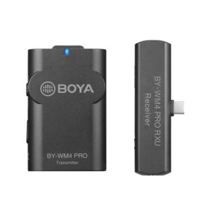 Boya WM4Pro-K5 2.4GHz trdls st m/USB-c receiver og lavalier sender