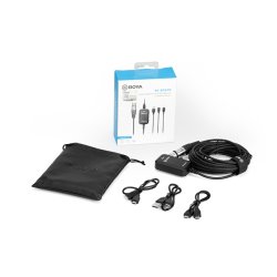 Boya BCA70 mobile adapterkabel XLR til lightning, USB-C og USB-A