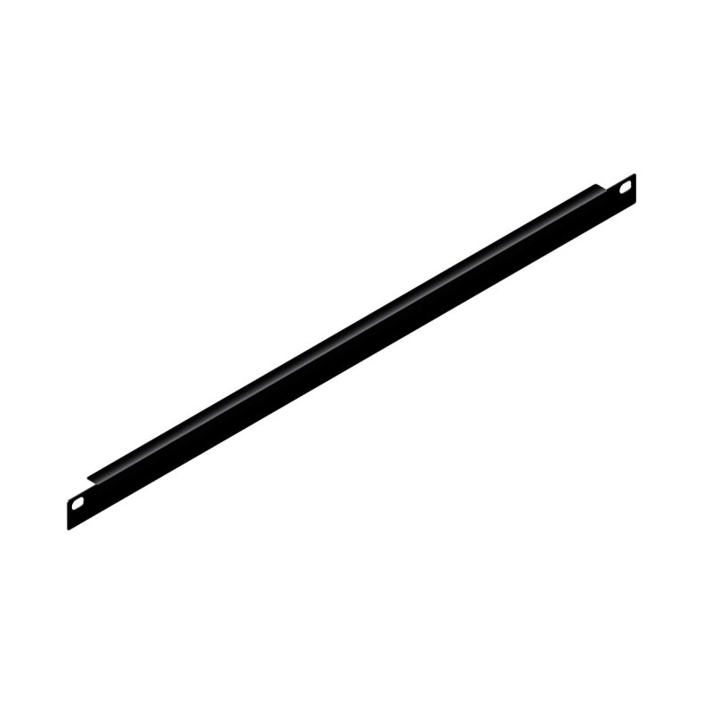 Rackpanel 19" blndplade 0,5 unit, sort