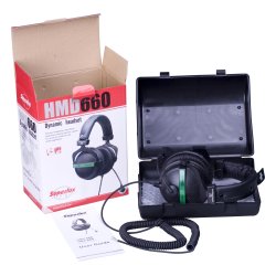 Superlux Headset med dynamisk mikrofon, Jack kabel