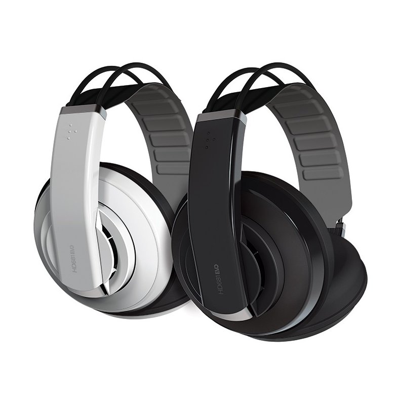 Superlux HD681EVO - Professional Monitoring Headphones - White