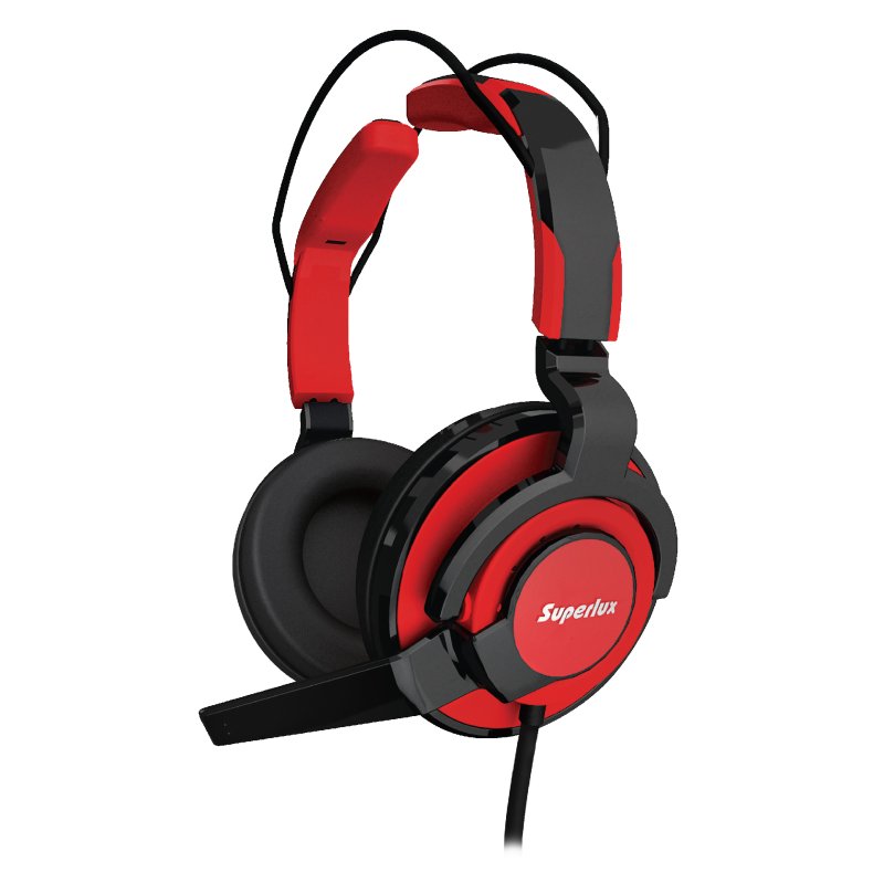 Superlux HMC631 Gaming headset - Red