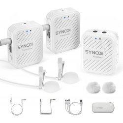 Synco WAir G1 wireless mikrofonsystem m/2 mikrofoner, Hvid